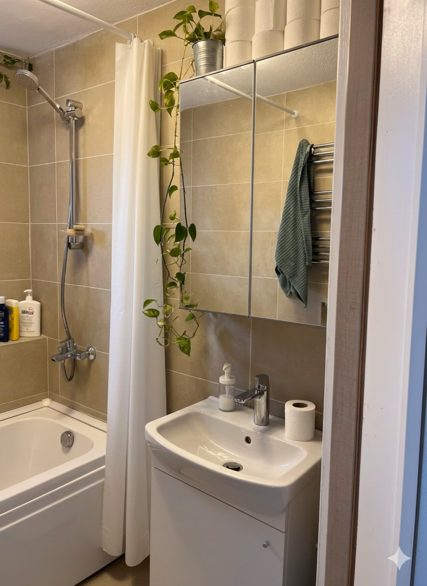 Gümüssuyu Airbnb Ruhsatlı Boğaz Manzaralı Satılık Ferah Daire · Banyo · fotoğraf 3